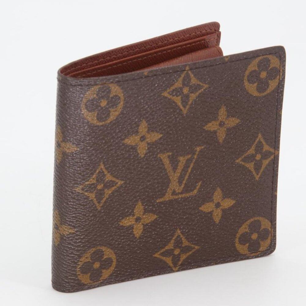 Louis Vuitton Monogram Coated Marco Bifold GM Bi-fold Wallet LV-1118P-0017 - Picture 2 of 11